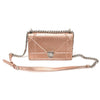 Dior Metallic Pink Python Small Chain Shoulder Bag CO68082CD 153407950 [P]