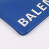 Balenciaga Logo Blue Large Clutch Bag 579550 153407961 [P]