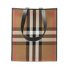 BURBERRY キャンバス チェック ミディアム ブック トートバッグ 153407979 [P]