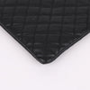 CHANEL Große Clutch aus Kaviarleder mit Silberbeschichtung 12345 153410342 [P]
