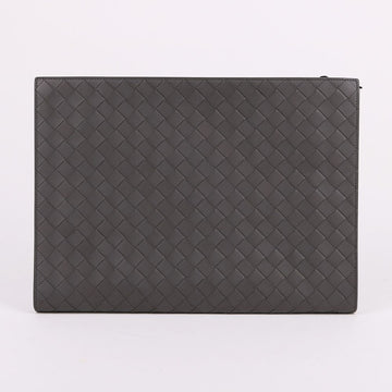 Bottega Veneta Portfolio Grey Large Clutch Bag 153415545