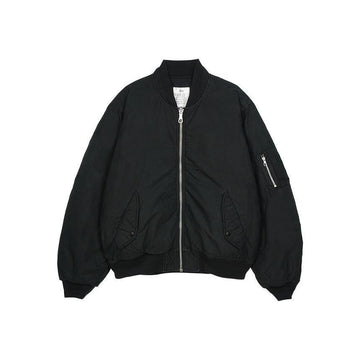 stussy Waxed Built Bomber Jacket Black 152739429
