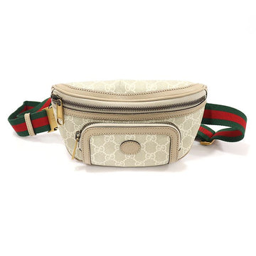 Gucci GG Supreme Canvas Interlocking G Hip Bag Belt Bag 682933 153415615