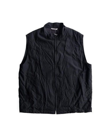 AURALEE ウールポプリンベストトップ ベージュ A24SV02WP 152201851