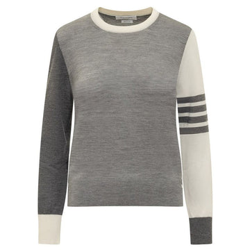 Thom Browne 23FW Funmix Crewneck Pullover Knit Tonal Grey FKA280F Y1014 982 58891907