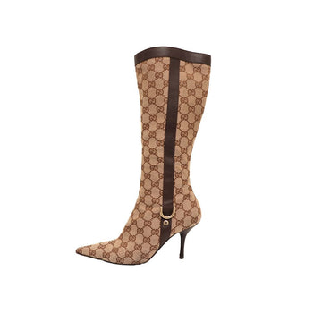 GUCCI 134865 GGロゴ レディース ロングブーツ kk85614921 153433741