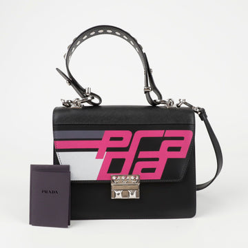 PRADA エレクトラ ロゴ トップハンドル トート ショルダーバッグ 1BA203 153144058