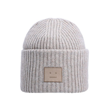 Acne Studios Face Logo Patch Beanie 153245598 [P]