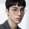 TOM FORD ブルーライトカットメガネフレーム TF5748B 002 メンズ レディース 四角形 高級メタルフレーム 78970735 [P]