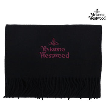 VIVIENNE WESTWOOD ロゴ ユニセックス マフラー 81030007 W00Q7 N401 144370239