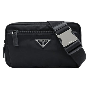 PRADA ナイロン サフィアーノ 三角ロゴ メンズ スリングバッグ 2VL977 2DMG F0002 144314312