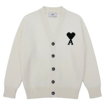 AMI Big Heart Logo Unisex Cardigan 018 151 149127905