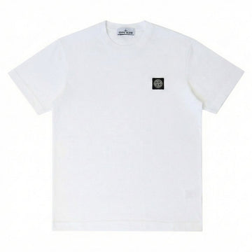 STONE ISLAND ロゴパッチメンズ半袖Tシャツ 151814195