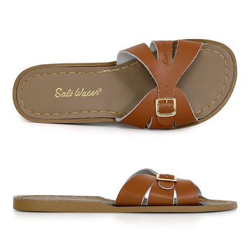 Salt Water Sandals Classic Slide 9900 Tan Women's Slippers 33336400