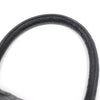 Givenchy Black Sheepskin Wrinkled Silver Pandora Medium Shoulder Bag 153445300 [P]