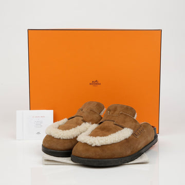 HERMES H232140Z Muleslipper Größe 37 153150063