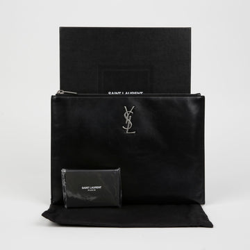 SAINT LAURENT モノグラムタブレットポーチ 153244543