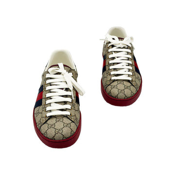 GUCCI GGスプリームキャンバスエースメンズスニーカー 7 153445765