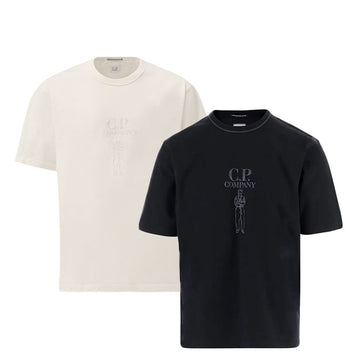 CP COMPANY マーセライズドジャージ半袖Tシャツ 20CMTS120A 153446167