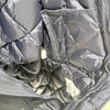 Moncler Logo Patch Hooded Long Down Jacket Navy A+/7 153447855 [P]