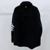 THOM BROWNE 斜めストラップダイドシアリングレザージャケット 153447929 [P]