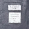 THOM BROWNE 斜めストラップダイドシアリングレザージャケット 153447929 [P]