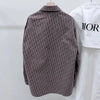 Dior Oblique Castry Denim Shirt Jacket Brown 52 153447971 [P]