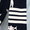 THOM BROWNE 22SS アシンメトリック ベアーアンドサーモン ウール ニット 1/90 153457958 [P]