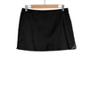 PRADA 女性ビッグ三角ロゴリナイロンミニスカートブラック40 149078593 [P]