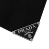 PRADA 女性ビッグ三角ロゴリナイロンミニスカートブラック40 149078593 [P]