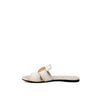 Dior Christian Women's 30 Montaigne Mule Slipper Ivory 36 144188367 [P]