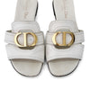 Dior Christian Women's 30 Montaigne Mule Slipper Ivory 36 144188367 [P]