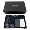 PRADA Damen Sneaker mit Dreieckslogo in perforiertem Design Weiß 38 144188379 [P]