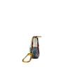 Louis Vuitton Monogram Denim Pochette Keyring Coin Purse Micro 149503596 [P]
