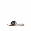 Louis Vuitton Magnetic Lock It Flat Mule Slide Slippers White 1AAD67 143729587 [P]