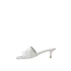 LOUIS VUITTON Frauen Revival Wasserprint Slipper Mules Pumps Weiß 35 143729572 [P]