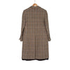 MIU MIU Damen Oversized Karo Wollmantel mit Brustlogo 44 147620766 [P]