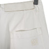 Loewe Men's Anagram Logo Leather Tab Carpenter Work Denim Pants White 46 147620765 [P]