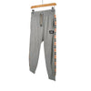 BURBERRY Kinder Seitenkaro Gummi Patch Training Sweatpants Grau 12Y 143525157 [P]