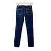 GIVENCHY Damen Slim Fit Leder Denim Jeans Hosen 34 143524608 [P]