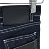 GIVENCHY Damen Slim Fit Leder Denim Jeans Hosen 34 143524608 [P]