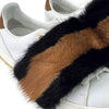Louis Vuitton Women’s Frontline Shearling Mink Fur Low Top Sneakers White 143457659 [P]