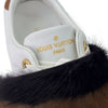 Louis Vuitton Women’s Frontline Shearling Mink Fur Low Top Sneakers White 143457659 [P]