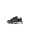 CHANEL CC Logo Cruise Trainer Sneakers Grey Green 36.5 146721573 [P]