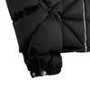Prada Men's Nylon Logo Quilted High Neck Gabardine Short Padding Jacket Black 150658324 [P]