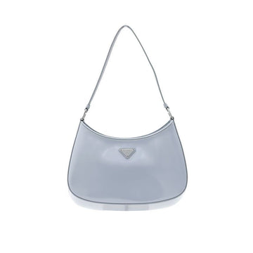 Prada Cleo Brushed Leather Shoulder Bag Grey 1BC499 ZO6 FOLS4 148565230
