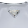 PRADA Damen Cleo gebürstete Leder Schultertasche Grau 1BC499 ZO6 FOLS4 148565230 [P]