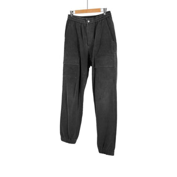 SOLID HOMME 男性用ピグメントガーメントダイウォッシュジョガーパンツ ダークグレー 48 147620763