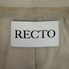 RECTO. レクト 男性 バージンウール オーバーサイズ ボート ダブル ブレザー ジャケット ライト カーキ 146272154 [P]