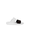 LOUIS VUITTON Damen Slip-On Sandalen mit Monogramm Gummi Weiß 35 145696446 [P]